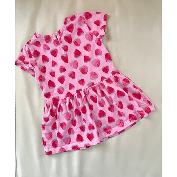 Short Sleeve A-Line Summer Dress Size 12 Month - Picture 5 of 6